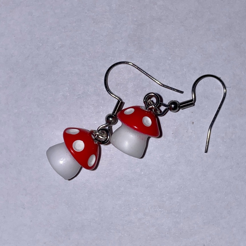 Mushroom Earrings